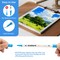 24 Colors Acrylic Paint Markers, Dual Tip Acrylic Paint Pens with Brush & Fine Tip, Premium Paint Markers for Coloring, Canvas, wood, Stone, Rock Painting, Glass